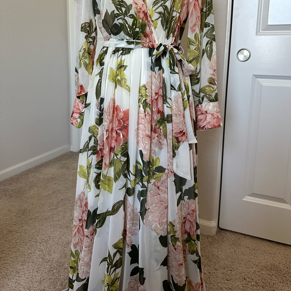 Alexa B Nites Maxi Floral Dress - Picture 7 of 9